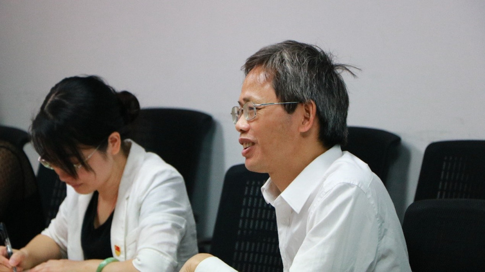 学院党委甘远璠书记发言